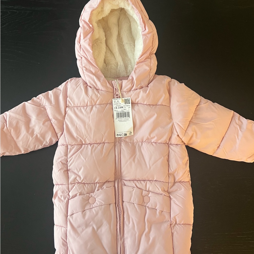 NWT - 18-24 month old Winter Coat (Pink) - Shearling lining